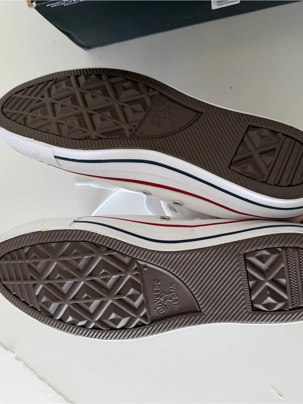 Converse White High Top Sneakers